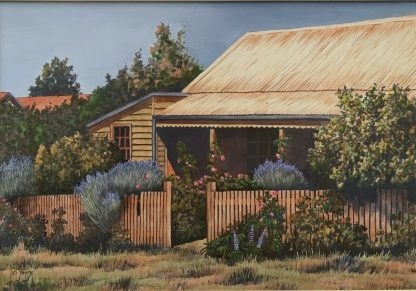 “Country House” Untitled By Les Young (20th Cen Aust) 1