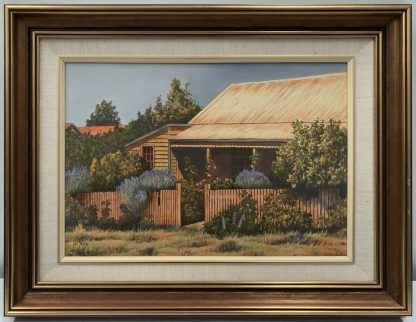 “Country House” Untitled By Les Young (20th Cen Aust) 2