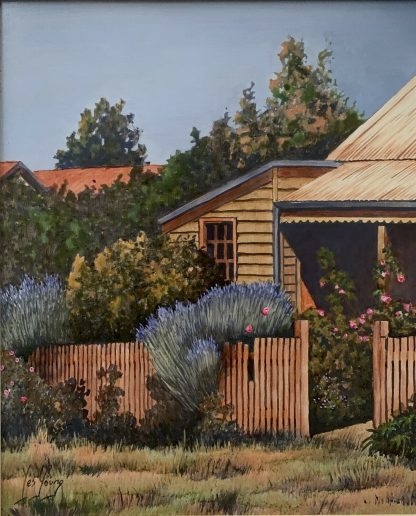 “Country House” Untitled By Les Young (20th Cen Aust) 5