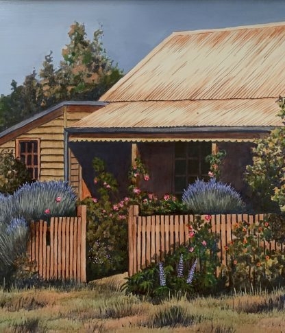 “Country House” Untitled By Les Young (20th Cen Aust) 6