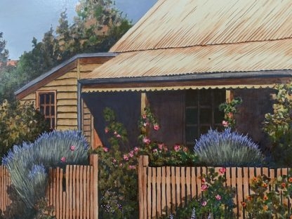 “Country House” Untitled By Les Young (20th Cen Aust) 7