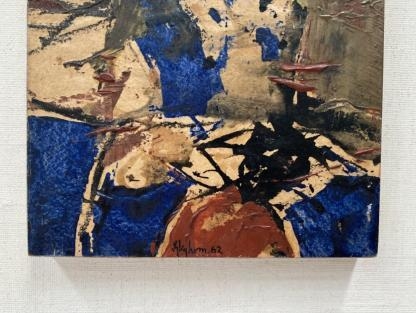“Spanish Summer No 5” Abstract Oil Painting Thomas Gleghorn (British/Australian 1925-) 4