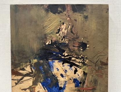“Spanish Summer No 5” Abstract Oil Painting Thomas Gleghorn (British/Australian 1925-) 6