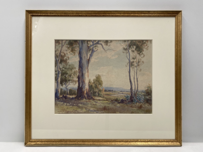 “The Gums” (Untitled) Watercolour Painting By Arnold Jarvis 1