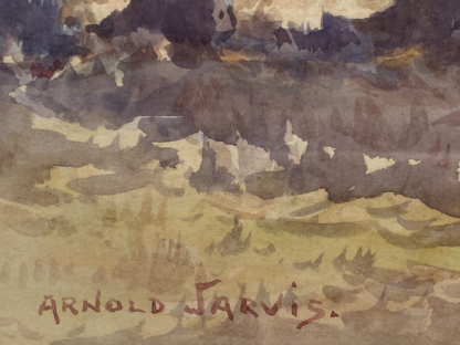 “The Gums” (Untitled) Watercolour Painting By Arnold Jarvis 5
