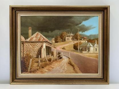 Original Artwork By Warren William Curry Oil Painting Titled “Storm” Middleton SA 2