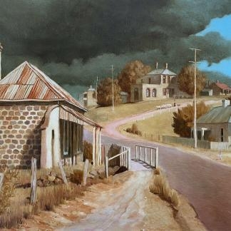 Original Artwork By Warren William Curry Oil Painting Titled “Storm” Middleton SA