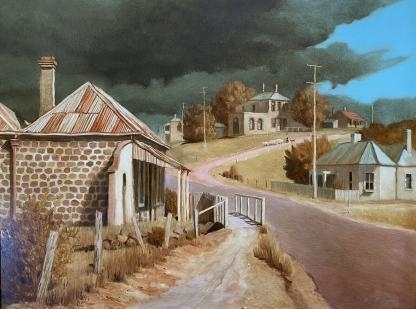 Original Artwork By Warren William Curry Oil Painting Titled “Storm” Middleton SA
