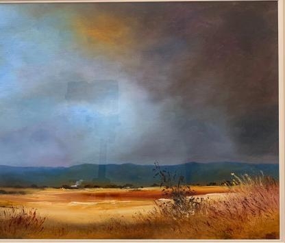 “Evening Colours, Macedon Ranges” Original Artwork Oil on Board Jennifer White (Australia) 7