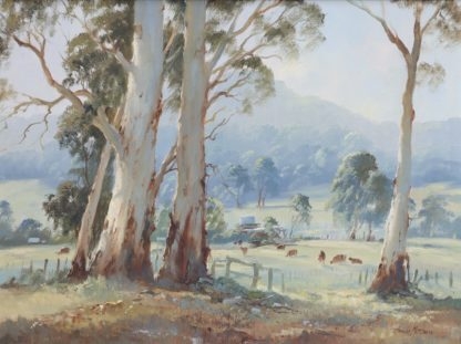 “Winter Morning” Don Valley Oil On Canvas Frank Mutsaers (Australian 1920-2005)