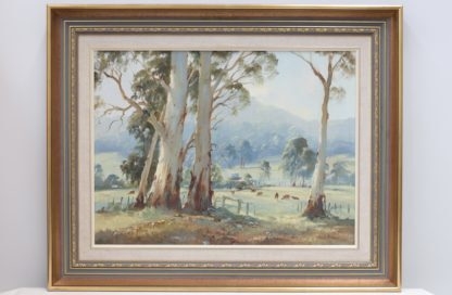 “Winter Morning” Don Valley Oil On Canvas Frank Mutsaers (Australian 1920-2005) 2