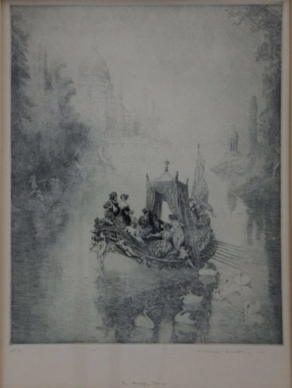 Norman Lindsay The Happy Barge 1924 The McCorry Collection 19
