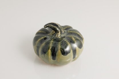 Hand Made Hand Built Halloween Style Pottery Pumpkin Decorated In Our Aussie Forest Glaze 4