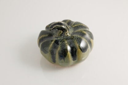 Hand Made Hand Built Halloween Style Pottery Pumpkin Decorated In Our Aussie Forest Glaze 7