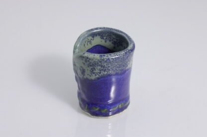 Hand Made Hand Built Small Bud Vase Decorated In Our Our Midnight Forest Glaze 2