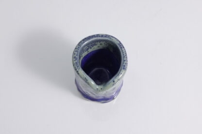 Hand Made Hand Built Small Bud Vase Decorated In Our Our Midnight Forest Glaze 5