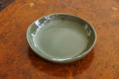 Hand Made Pottery Dinner Plate Decorated In Our Aussie Bush Glaze 13 14