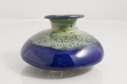 Hand Made Slab Built Art Vase Decorated In Our Aussie Kelp Glaze 5