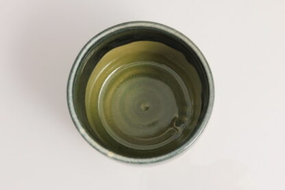Hand Made Wheel Throw Small Bowl Decorated In Our Aussie Forest Glaze 6