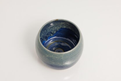Hand Made Wheel Throw Small Occasional Bowl Decorated In Our Midnight Forest Glaze 10