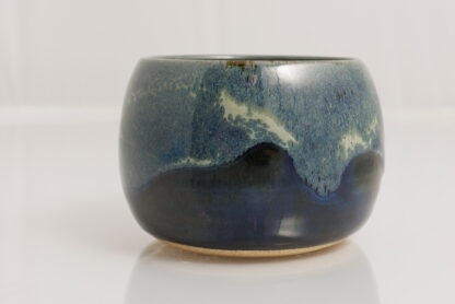 Hand Made Wheel Throw Small Occasional Bowl Decorated In Our Midnight Forest Glaze 3