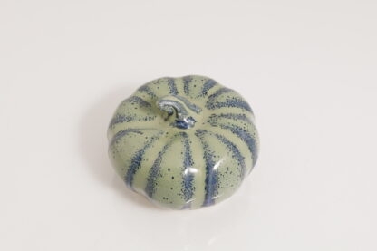 Hand Made Halloween Style Small Pumpkin Decorated With Our Aussie Kelp Glaze 1