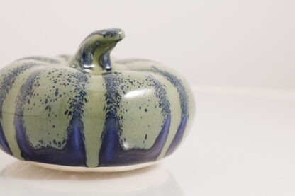 Hand Made Halloween Style Small Pumpkin Decorated With Our Aussie Kelp Glaze 5