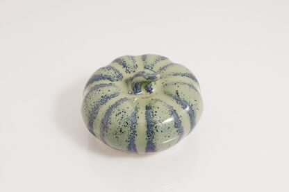 Hand Made Halloween Style Small Pumpkin Decorated With Our Aussie Kelp Glaze 8