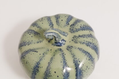 Hand Made Halloween Style Small Pumpkin Decorated With Our Aussie Kelp Glaze 9