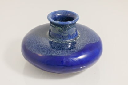 Hand Made Slab Built Art Vase Hand Decorated In Our Aussie Kelp Glaze 5