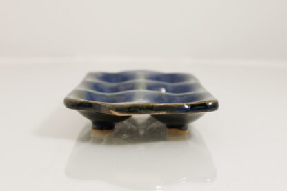 Hand Made Slab Built Egg Holder Decorated In Our Aussie Forest Glaze On Buff Clay 7