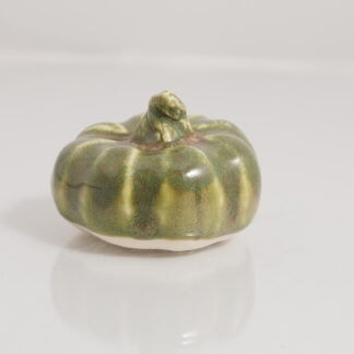 Hand Made Slab Built Pottery Pumpkin Decorated With Our Aussie Bush Glaze 1