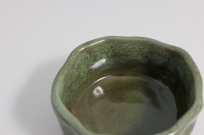 Hand Made Small Pinch Bowl Decorated In Our Aussie Bush Glaze 4
