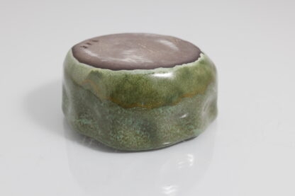 Hand Made Small Pinch Bowl Decorated In Our Aussie Bush Glaze 8