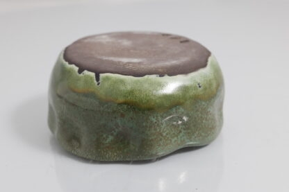 Hand Made Small Pinch Bowl Decorated In Our Aussie Bush Glaze 9