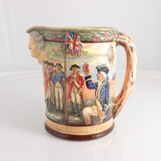 Commemorative Jug 150th Anniversary Of The Foundation Of Settlement In New South Wales And The City Of Sydney At Sydney Cove, Port Jackson By Captain Arthur Phillip In The Reign Of King George III On January 26th 1788 Limited Edition To 350 Of Which This Jug Is No135 By Charles Noke & Harry Fenton