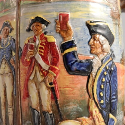 Commemorative Jug 150th Anniversary Of The Foundation Of Settlement In New South Wales And The City Of Sydney At Sydney Cove, Port Jackson By Captain Arthur Phillip In The Reign Of King George III On January 26th 1788 Limited Edition To 350 Of Which This Jug Is No135 By Charles Noke & Harry Fenton 8