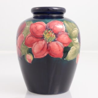 Vintage Anemone Pattern Vase By Walter Moorcroft By Moorcroft England 1