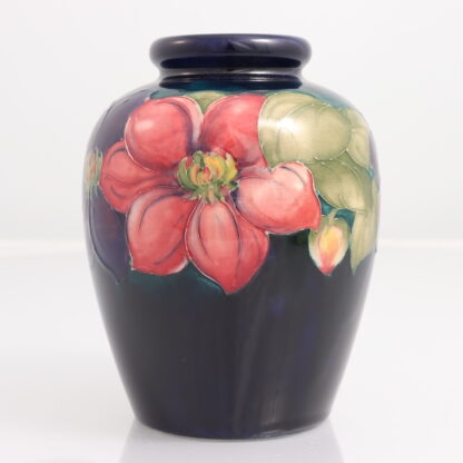 Vintage Anemone Pattern Vase By Walter Moorcroft By Moorcroft England 4