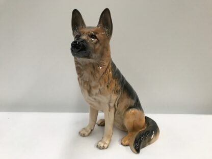 Vintage Large Rare German Shepard Figurine Made In England By Royal Doulton