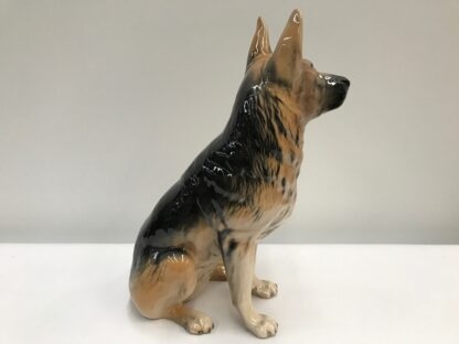 Vintage Large Rare German Shepard Figurine Made In England By Royal Doulton 3