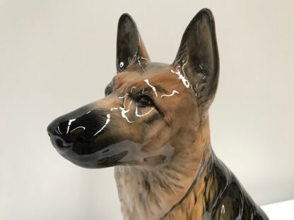 Vintage Large Rare German Shepard Figurine Made In England By Royal Doulton 6