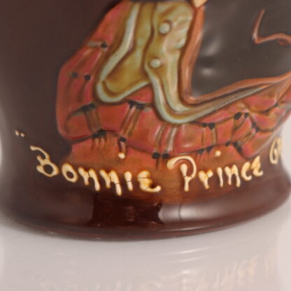 Kingsware Flask “bonnie Prince Charlie” Prince Charles Edward Stuart 1720 1788 Circa Early 1900’s By Royal Doulton (1815 ) 8