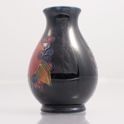 Small Moorcroft Plum Fruit Design Vase By William Moorcroft 2