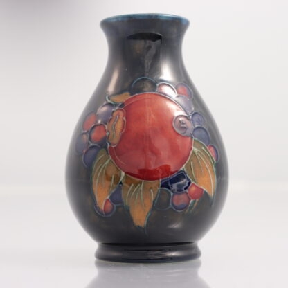 Small Moorcroft Plum Fruit Design Vase By William Moorcroft 3