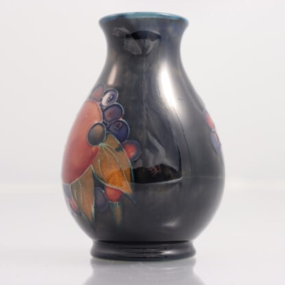 Small Moorcroft Plum Fruit Design Vase By William Moorcroft 4