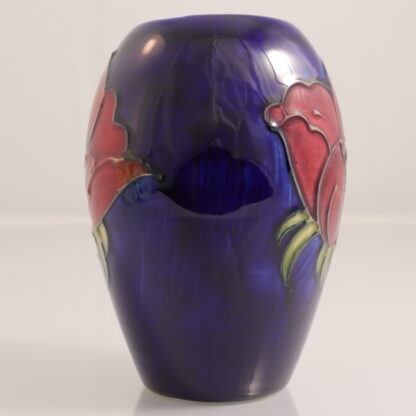 Vintage Vase Decorated With Anemone Pattern By Walter Moorcroft 2