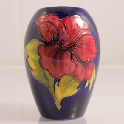 Vintage Vase Decorated With Anemone Pattern By Walter Moorcroft 341