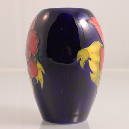 Vintage Vase Decorated With Anemone Pattern By Walter Moorcroft 4