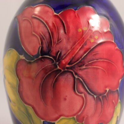 Vintage Vase Decorated With Anemone Pattern By Walter Moorcroft 8